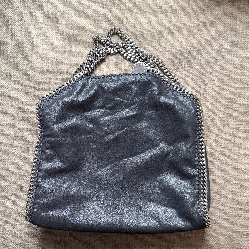 Stella McCartney- Stylish Black Chain-Trimmed Women's Bag